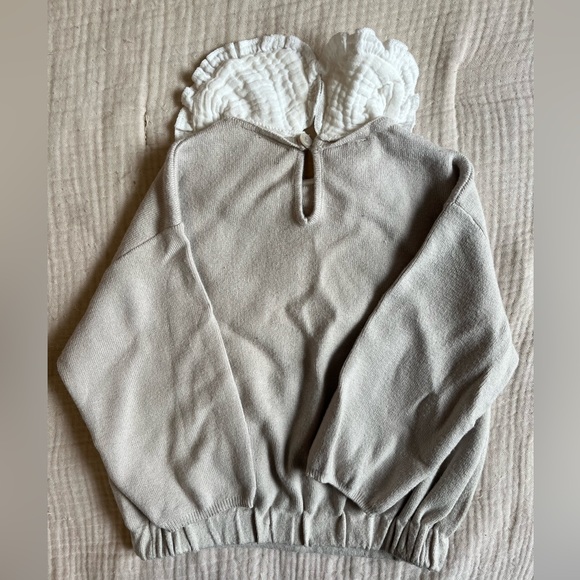 Zara grey collared sweater, 12-18 months - Picture 4 of 4